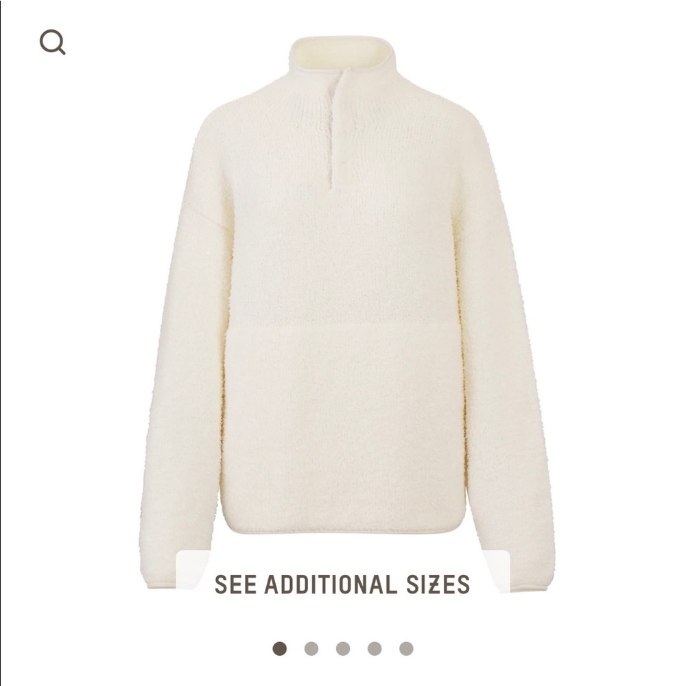 Skims Cozy Pullover Bone
